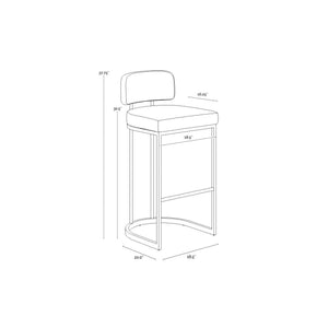 Larissa Barstool - Bravo Black / Halton Birch