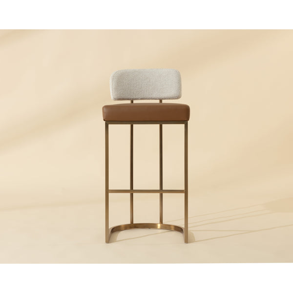 Larissa Barstool - Napa Cognac / Rhea Light Barley