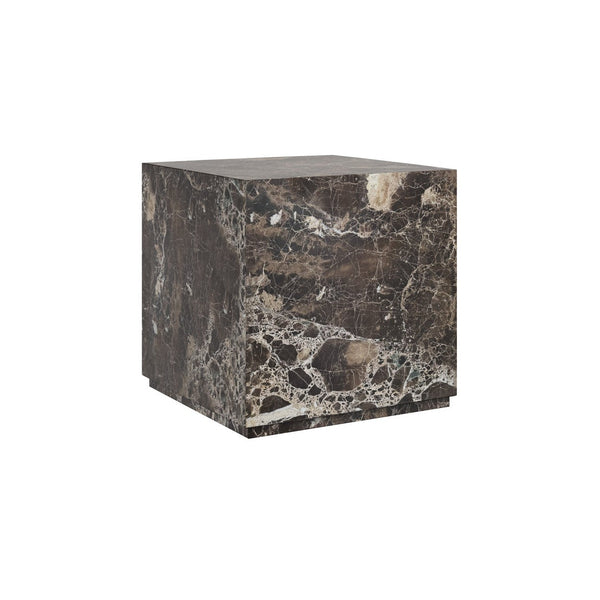 Laros End Table - Dark Emperador