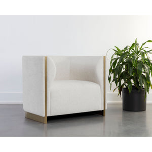 Larron Armchair - Rhea Light Barley