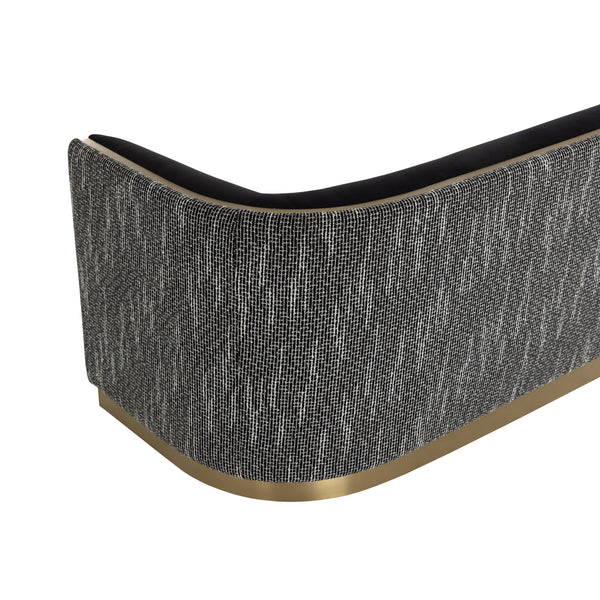 Larron Sofa - Abbington Black / Hobbes Night