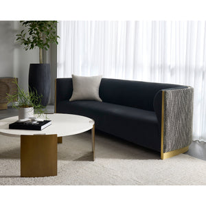 Larron Sofa - Abbington Black / Hobbes Night