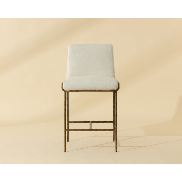 Lathan Counter Stool - Geralt Linen