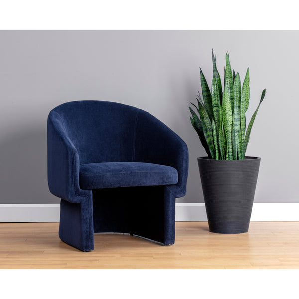 Lauryn Lounge Chair - Danny Navy
