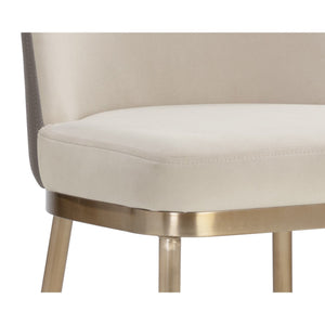 Lavania Barstool - Meg Taupe / Porcini Taupe