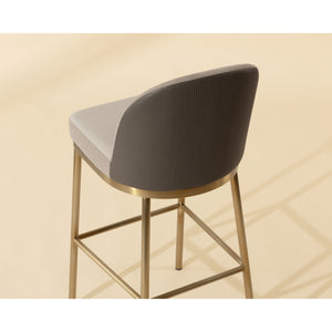 Lavania Barstool - Meg Taupe / Porcini Taupe