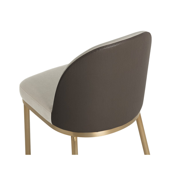 Lavania Dining Chair - Meg Taupe / Porcini Taupe