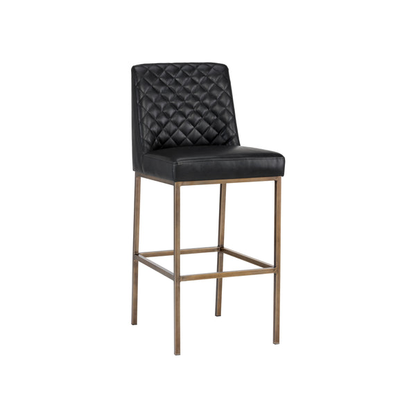 Leighland Barstool - Coal Black