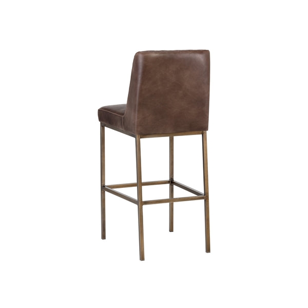Leighland Barstool - Havana Dark Brown