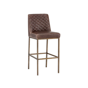 Leighland Barstool - Havana Dark Brown