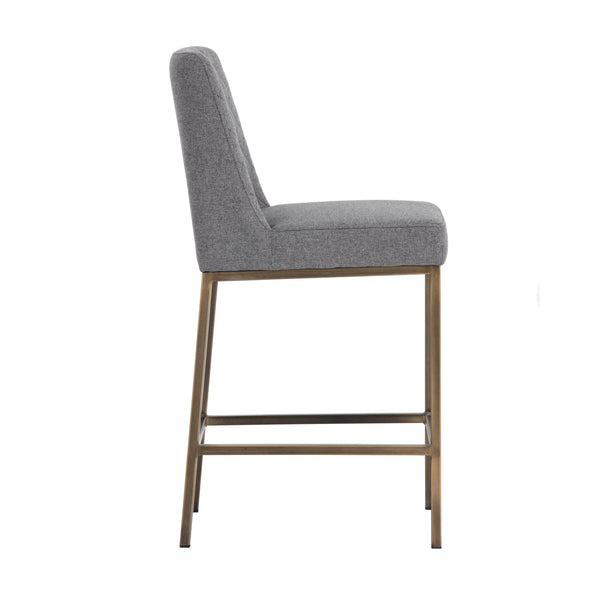 Leighland Counter Stool - Dark Grey