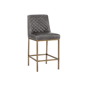 Leighland Counter Stool - Overcast Grey