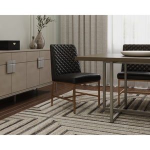 Leighland Dining Chair - Coal Black