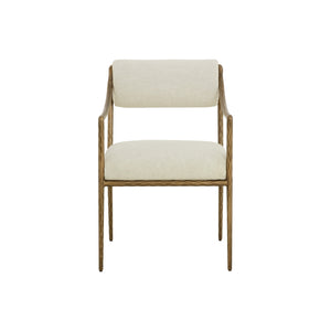 Leticia Dining Armchair - Geralt Linen