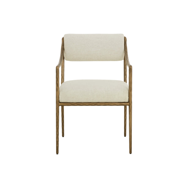 Leticia Dining Armchair - Geralt Linen