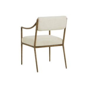 Leticia Dining Armchair - Geralt Linen