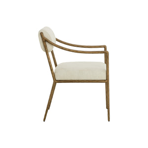 Leticia Dining Armchair - Geralt Linen
