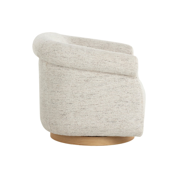 Libby Swivel Lounge Chair - Hailey Moon