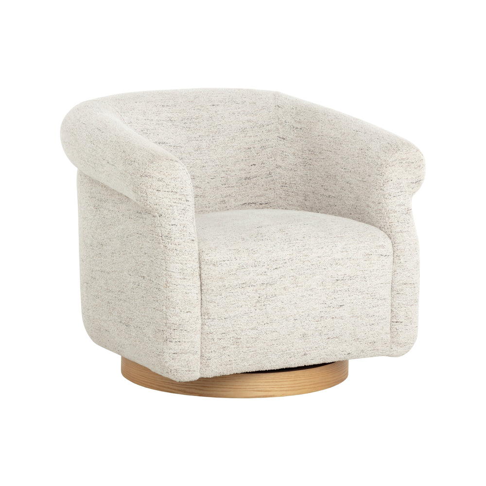 Libby Swivel Lounge Chair - Hailey Moon