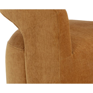 Lloret Wheeled Dining Armchair - Danny Amber