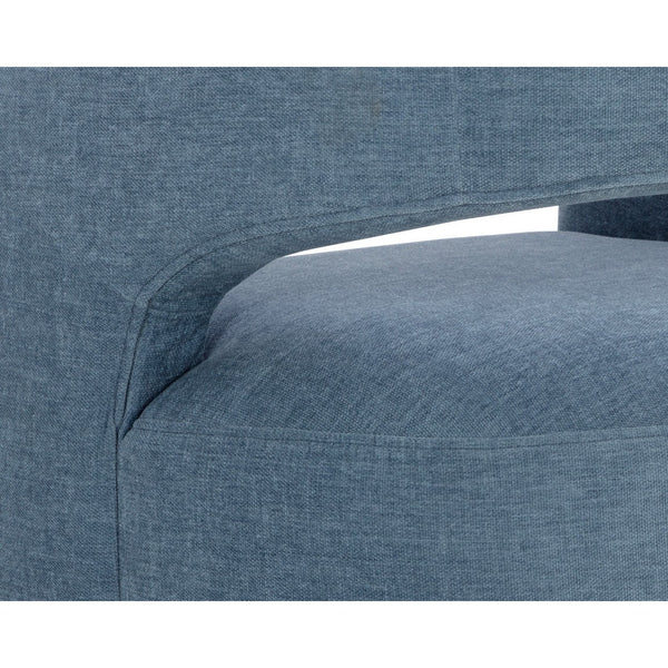 Lloret Wheeled Dining Armchair - Danny Iceberg