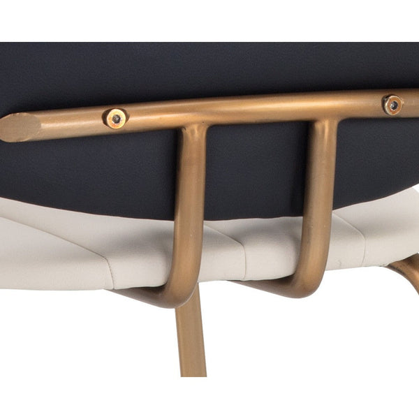 Lorelei Counter Stool - Dillon Cream / Dillon Black