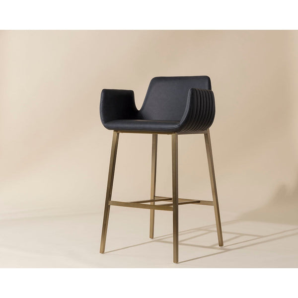 Lucano Barstool - Bravo Black