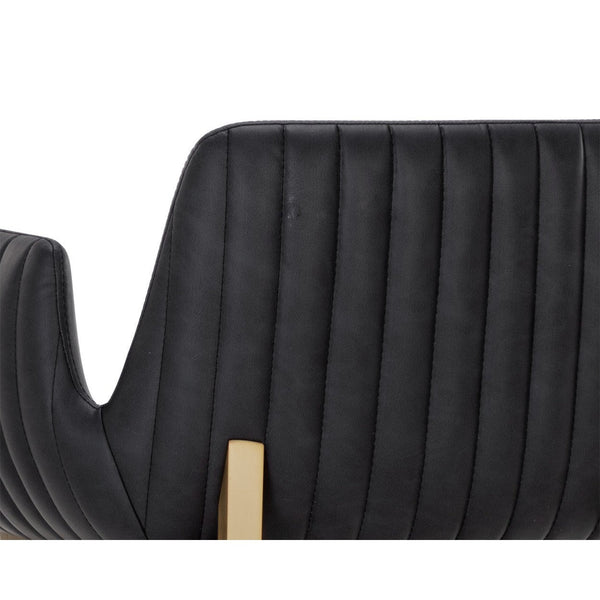 Lucano Barstool - Bravo Black