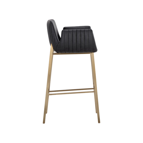 Lucano Barstool - Bravo Black