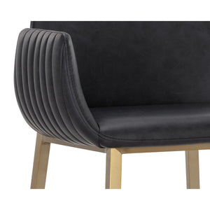 Lucano Barstool - Bravo Black