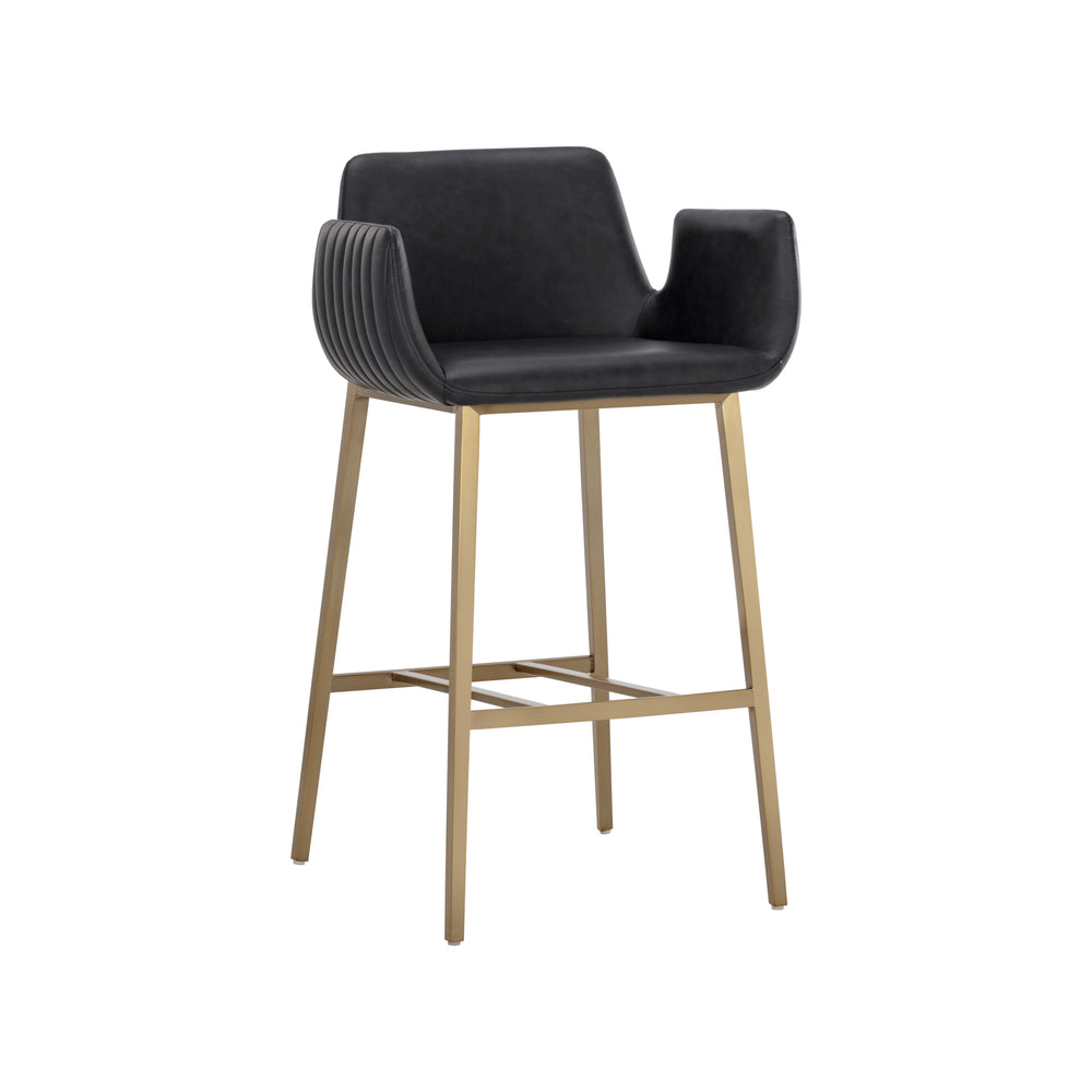 Lucano Barstool - Bravo Black
