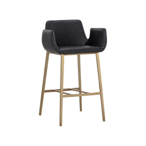 Lucano Barstool - Bravo Black