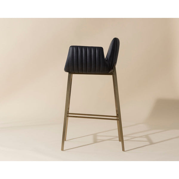 Lucano Barstool - Bravo Black
