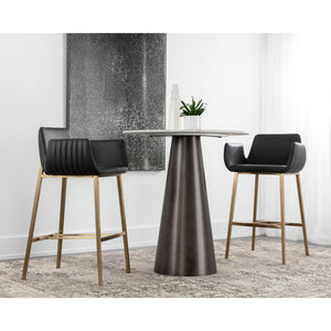 Lucano Barstool - Bravo Black