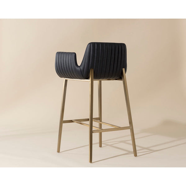 Lucano Barstool - Bravo Black