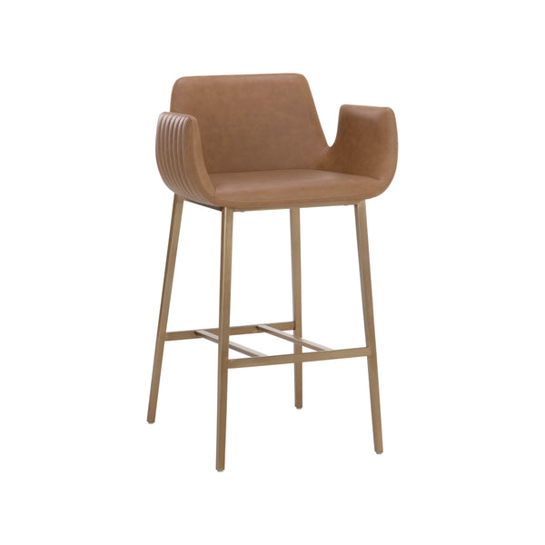 Lucano Barstool - Milliken Cognac