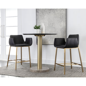 Lucano Counter Stool - Bravo Black