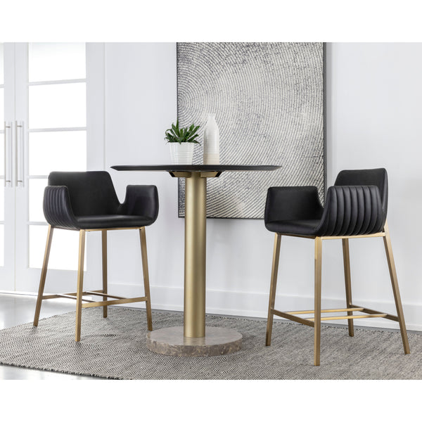 Lucano Counter Stool - Bravo Black