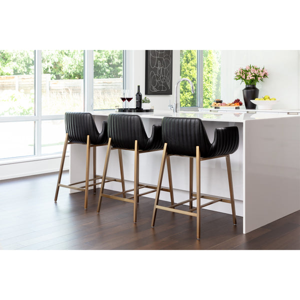 Lucano Counter Stool - Bravo Black