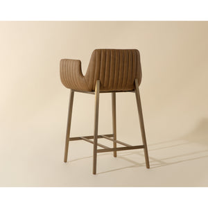 Lucano Counter Stool - Milliken Cognac