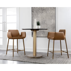 Lucano Counter Stool - Milliken Cognac