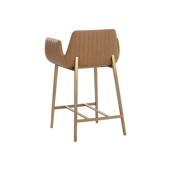 Lucano Counter Stool - Milliken Cognac