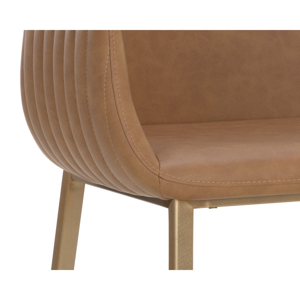 Lucano Counter Stool - Milliken Cognac