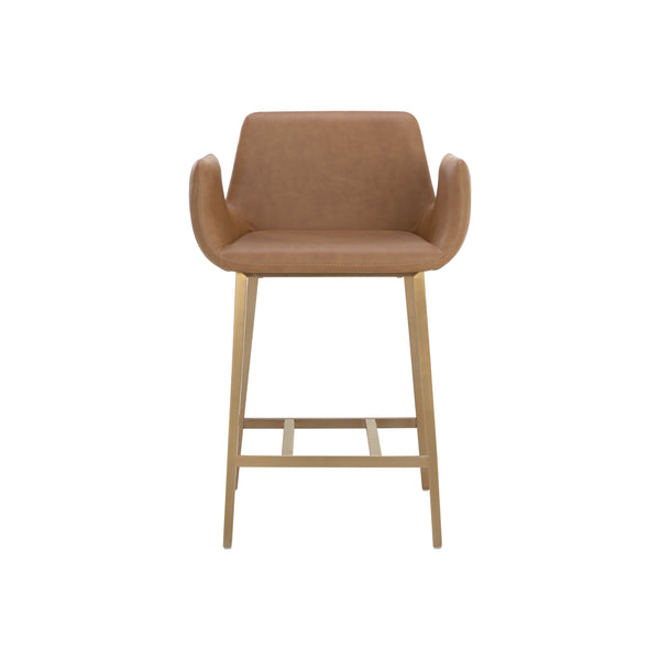 Lucano Counter Stool - Milliken Cognac