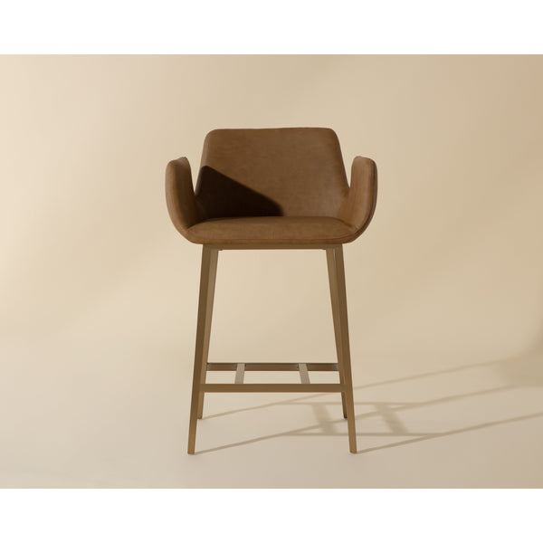 Lucano Counter Stool - Milliken Cognac