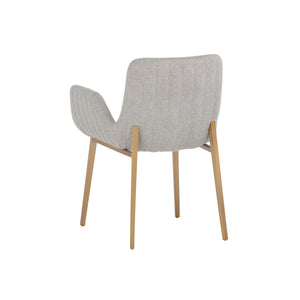 Lucano Dining Armchair - Belfast Heather Grey