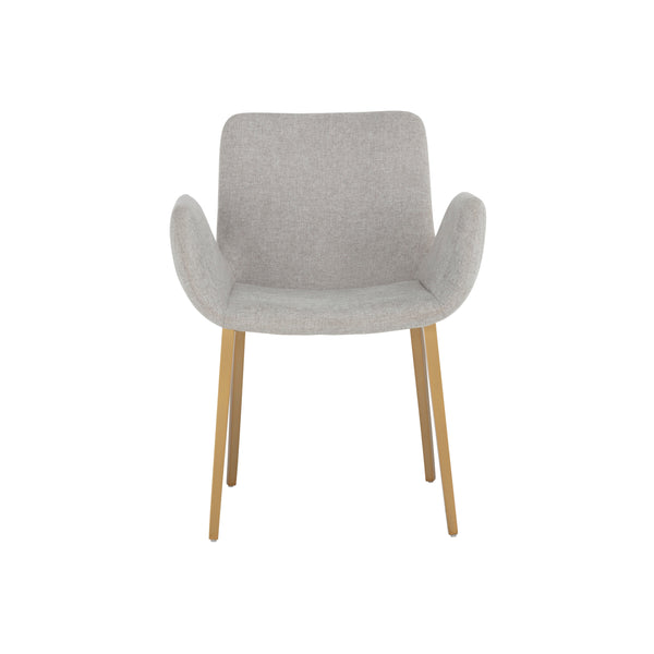 Lucano Dining Armchair - Belfast Heather Grey
