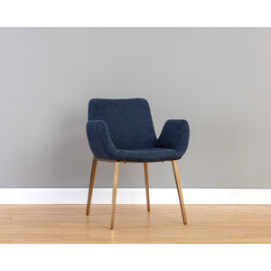 Lucano Dining Armchair - Belfast Navy