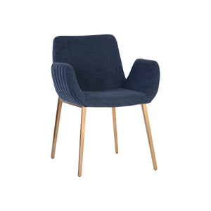 Lucano Dining Armchair - Belfast Navy