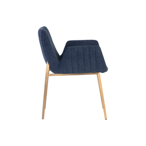 Lucano Dining Armchair - Belfast Navy